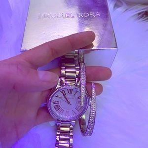 Michael Kors silver watch women